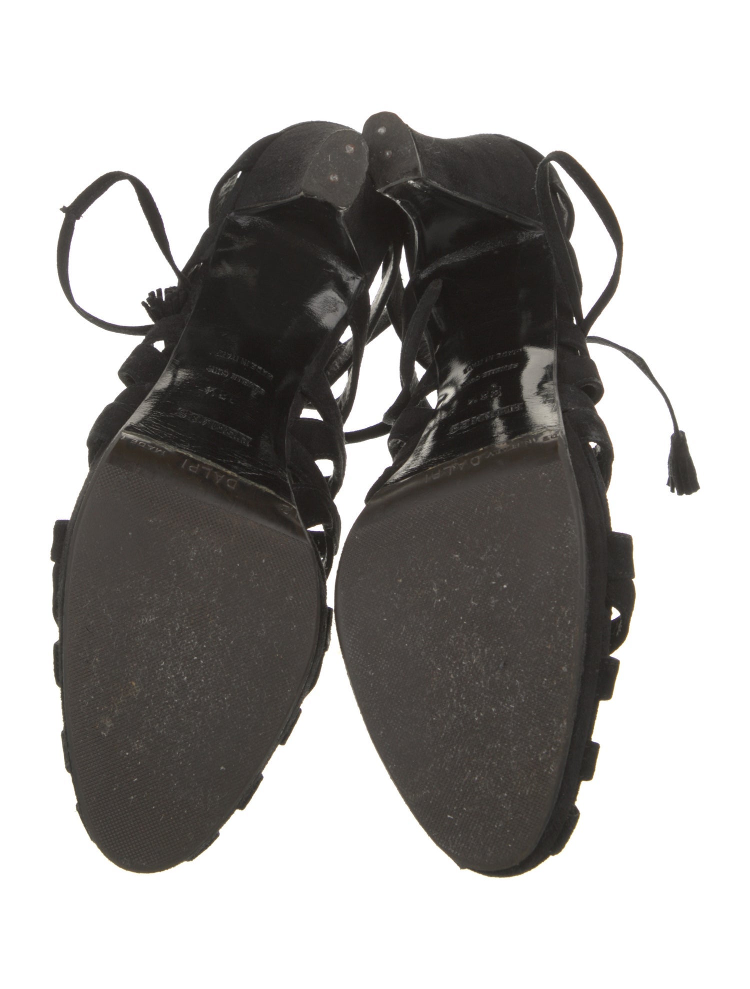 Hermès Vintage Suede Gladiator Sandals